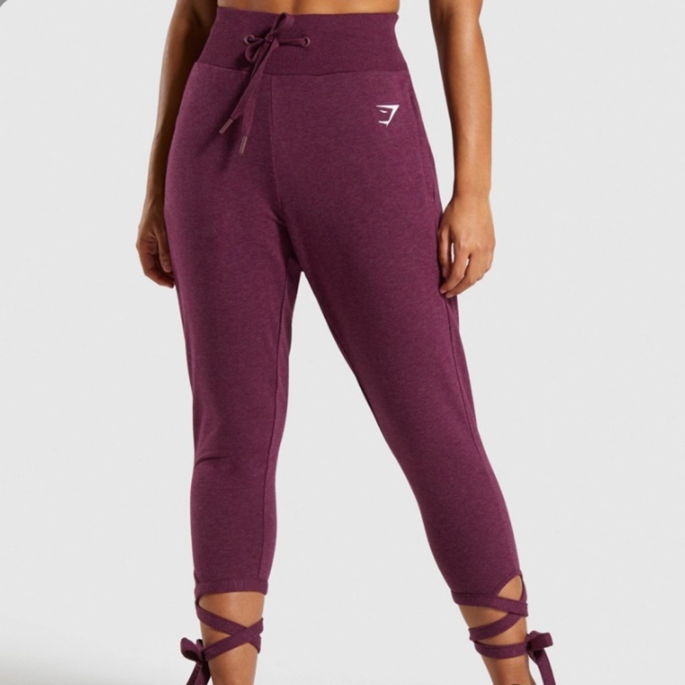 Gymshark Ark High Waisted Tie Up Joggers Size XS